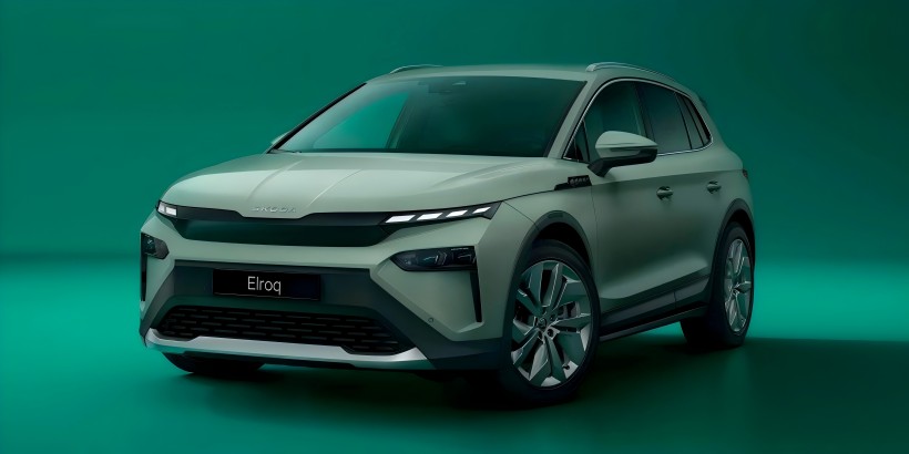 Škoda elroq VRS की टीज़र छवि: परिवार के उपयोग के लिए एक इलेक्ट्रिक प्रदर्शन SUV, 6 सेकंड से कम समय में 100 किमी/घंटा तोड़कर